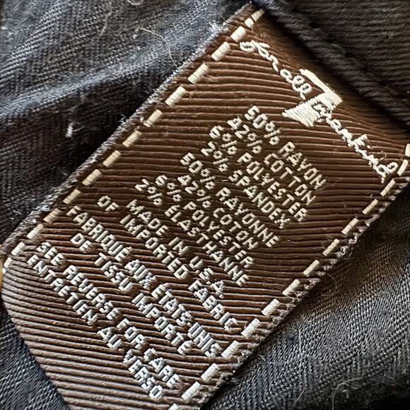 7 for All Mankind Jeans Pants Women's Sz 28 Black The High Waist Skinny Bodycon - Picture 5 of 12